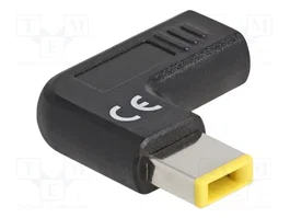DeLOCK Adaptador para cable de carga de portátil USB Type-C™ a Lenovo 11,0 x 4,5 mm 90°