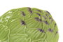 DKD Home Decor Set de 6 Cuencos de Gres Alcachofa Verde 15,5x14x3,7 cm