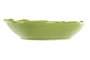 DKD Home Decor Set de 6 Cuencos de Gres Alcachofa Verde 15,5x14x3,7 cm