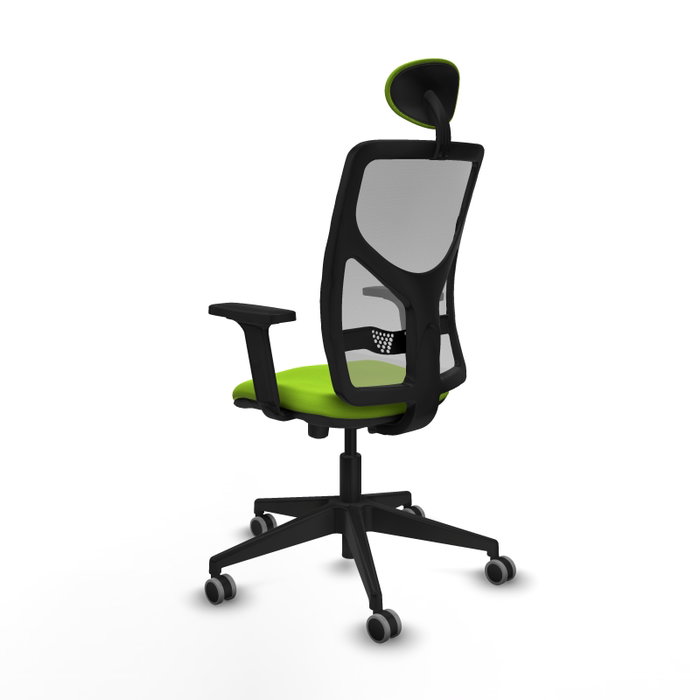 PIQUERAS Y CRESPO Silla de oficina Motilla Pistacho y Gris PIQUERAS Y CRESPO Silla de oficina Motilla Pistacho y Gris