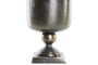 DKD Home Decor Jarrón Moderno Dorado Plateado Aluminio 15 x 33 x 15 cm (2 Unidades)