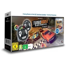 Just For Games Turbo Booster Racing Kit con volante y juego para PS5