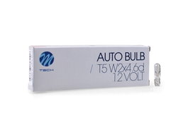 M-Tech Lámpara W2x4.6D W2.3W Clear 12V 2.3W (10 Unidades)