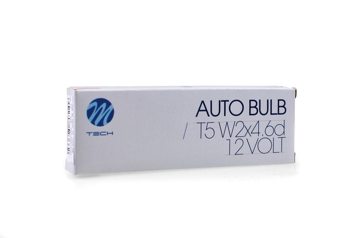 M-Tech Lámpara W2X4.6D 12V/2.3W Clear - 10 Unidades