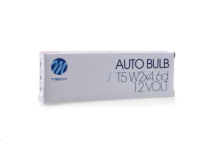 M-Tech Lámpara W2x4.6D W2.3W Clear 12V 2.3W (10 Unidades)