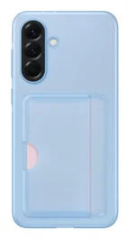 Samsung Funda Card Slot Case para Galaxy A56 5G, con bolsillo para tarjetas, color azul, 17 cm (6.7 pulgadas)