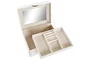 DKD Home Decor Joyero Glam Marfil 17 x 13 x 8.5 cm