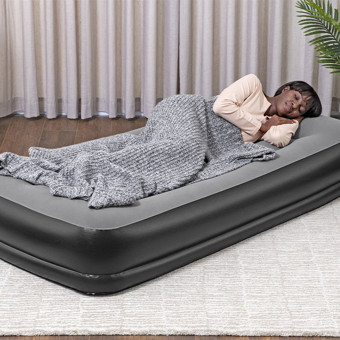 Bestway Cama Hinchable Individual con Bomba Eléctrica Integrada