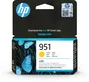 HP Cartucho de tinta original 951 Amarillo