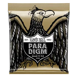 Ernieball Juego Acústica Paradigm 80/20 Bronze 11-52 Cuerdas para Guitarra