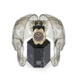 Philipp Plein PWTBA0423 Reloj de Hombre con Caja Dorada y Correa Negra