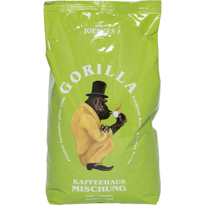 Joerges Gorilla Kaffeehaus-Mischung Café en grano 1 kg Joerges Gorilla Kaffeehaus-Mischung Café en grano 1 kg