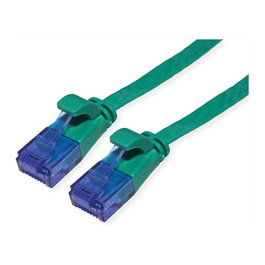VALUE Patchkabel Cat.6A UTP extraplano 1,5 m verde