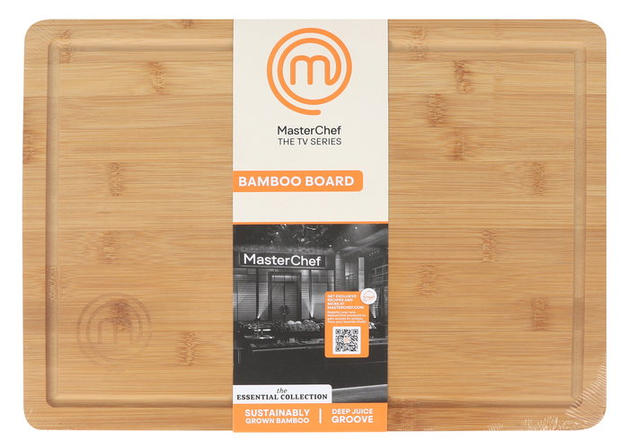 Masterchef Tabla De Cortar Bambú 38.5 cm x 27.5 cm x 1.5 cm (6 Unidades)