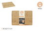 Masterchef Tabla De Cortar Bambú 38.5 cm x 27.5 cm x 1.5 cm (6 Unidades)