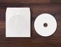 Q-connect Sobre para CD/DVD con ventana transparente y solapa, pack de 50 unidades