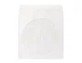 Q-connect Sobre para CD/DVD con ventana transparente y solapa, pack de 50 unidades