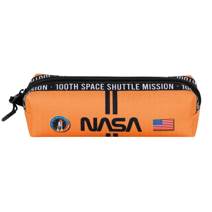 NASA Estuche Portatodo Cuadrado 2.2 Lines Ripstop Antimanchas Cierre Cremallera Naranja NASA Estuche Portatodo Cuadrado 2.2 Lines Ripstop Antimanchas Cierre Cremallera Naranja