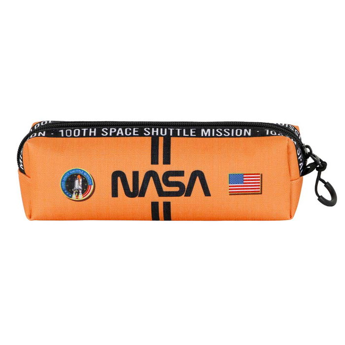 NASA Estuche Portatodo Cuadrado 2.2 Lines Ripstop Antimanchas Cierre Cremallera Naranja NASA Estuche Portatodo Cuadrado 2.2 Lines Ripstop Antimanchas Cierre Cremallera Naranja