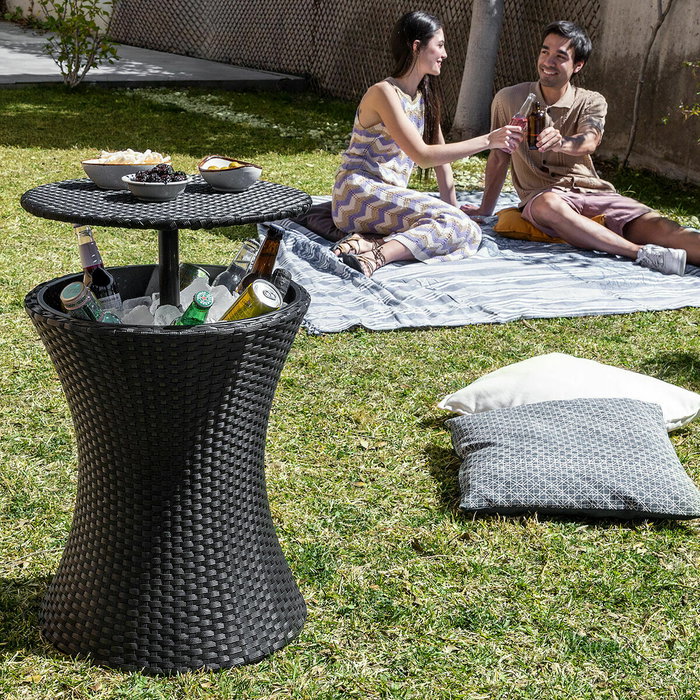 Mesa Nevera para Jardín 3 en 1 Frizzble InnovaGoods Mesa Nevera para Jardín 3 en 1 Frizzble InnovaGoods