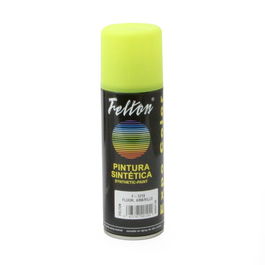 Felton Spray Pintura Amarillo Fluor 200ml Secado Rápido