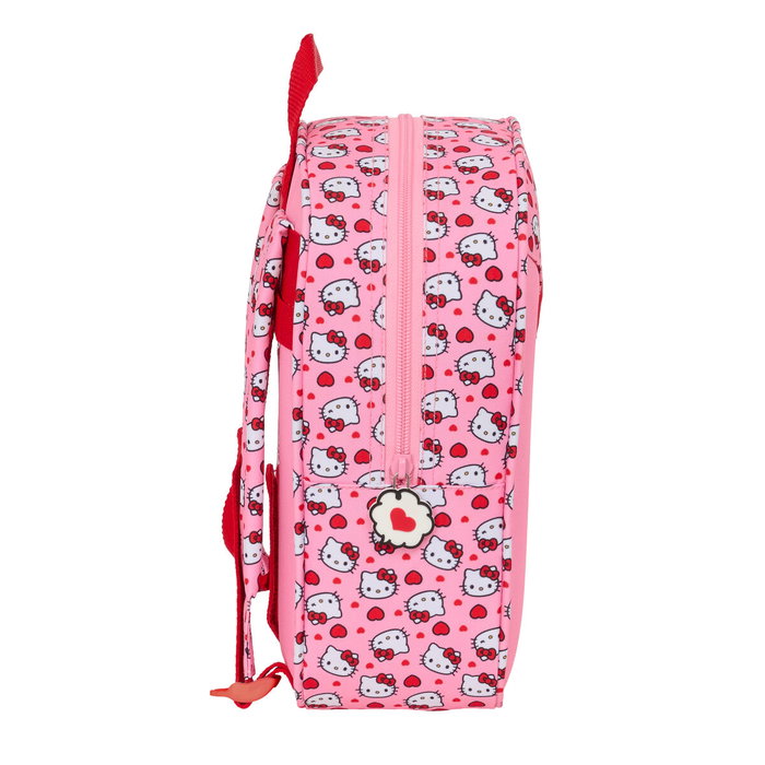 Mochila Escolar Hello Kitty Rosa 22 x 27 x 10 cm Mochila Escolar Hello Kitty Rosa 22 x 27 x 10 cm