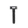 Hantums Bolsa de 100 bridas 43x9.8mm Negro