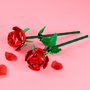 LEGO Rosas Lego Flowers 40460 Set de Flores para Construir, 2 Flores Rojas, Hojas Verdes, Tallos Ajustables, Regalo para San Valentín o Día de la Madre, +8 Años