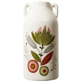 Home Deco Factory Jarrón Heritage Floral