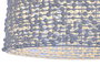DKD Home Decor Lámpara de Techo de Hierro y Madera Blanca 58x58x71 cm