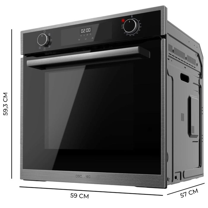 Cecotec Horno Multifunción Integrable Bolero Hexa M226000 Edge 72L 2800W Negro A Cecotec Horno Multifunción Integrable Bolero Hexa M226000 Edge 72L 2800W Negro A
