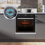 Cecotec Horno Multifunción Integrable Bolero Hexa M226000 Edge 72L 2800W Negro A