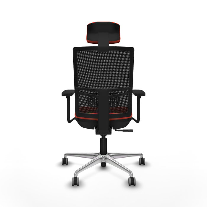 PIQUERAS Y CRESPO Silla de oficina Yunquera Naranja oscuro y Negro PIQUERAS Y CRESPO Silla de oficina Yunquera Naranja oscuro y Negro