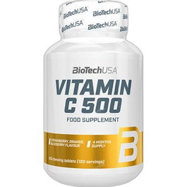 BIOTECHUSA Vitamine C 500 Comprimido Masticable 120 TBL