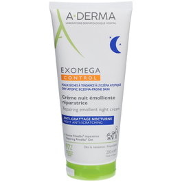 Exomega Control, Emoliente, Noche, Crema, Para la cara, 200 ml