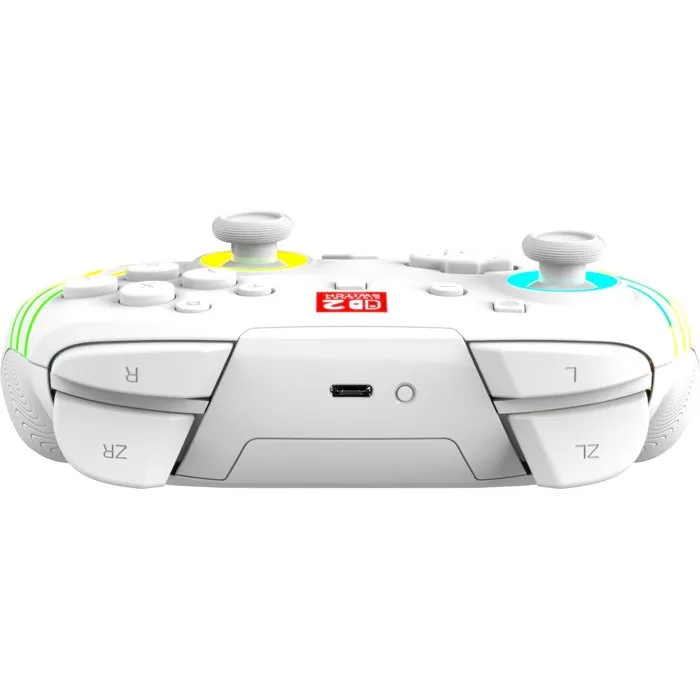 Turtle Beach Afterglow Wave Mando inalámbrico RGB para Nintendo Switch 2 - Blanco AACRM91683 Turtle Beach Afterglow Wave Mando inalámbrico RGB para Nintendo Switch 2 - Blanco AACRM91683