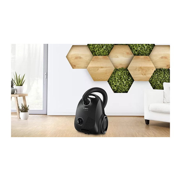 Bosch Serie 2 BGBS2LB1 Aspiradora Cilíndrica 600 W Bolsa 3.5 L Filtro Higiénico Negro Bosch Serie 2 BGBS2LB1 Aspiradora Cilíndrica 600 W Bolsa 3.5 L Filtro Higiénico Negro