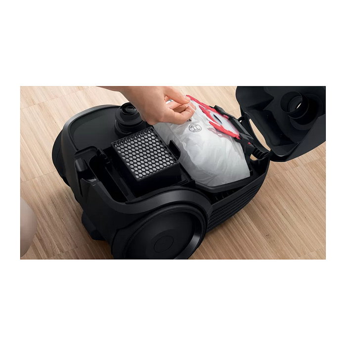 Bosch Serie 2 BGBS2LB1 Aspiradora Cilíndrica 600 W Bolsa 3.5 L Filtro Higiénico Negro Bosch Serie 2 BGBS2LB1 Aspiradora Cilíndrica 600 W Bolsa 3.5 L Filtro Higiénico Negro