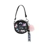 Oh My Pop Bolso Bandolera Redondo Pequeño Unicornio Negro