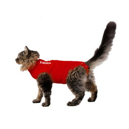 B. Braun Camiseta Protectora Para Gato Talla 2XS 33 cm Roja 1 Ud