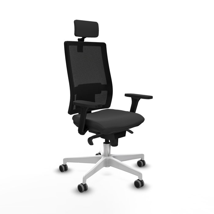 PIQUERAS Y CRESPO Silla de oficina Horna Gris con mecanismo Sincro PIQUERAS Y CRESPO Silla de oficina Horna Gris con mecanismo Sincro