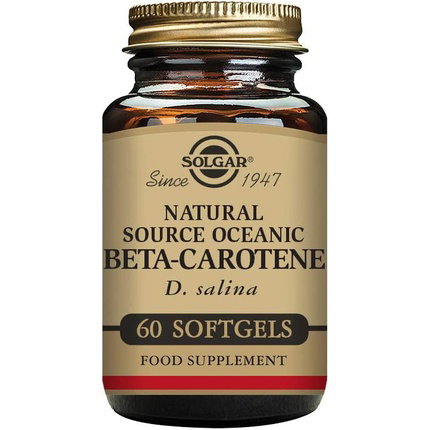 SOLGAR Beta-Caroteno Oceánico 7 mg, 60 cápsulas blandas