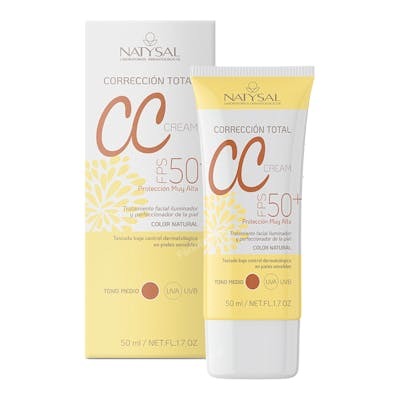 NATYSAL CC Cream Spf 50+ Tubo 50 Ml NATYSAL CC Cream Spf 50+ Tubo 50 Ml