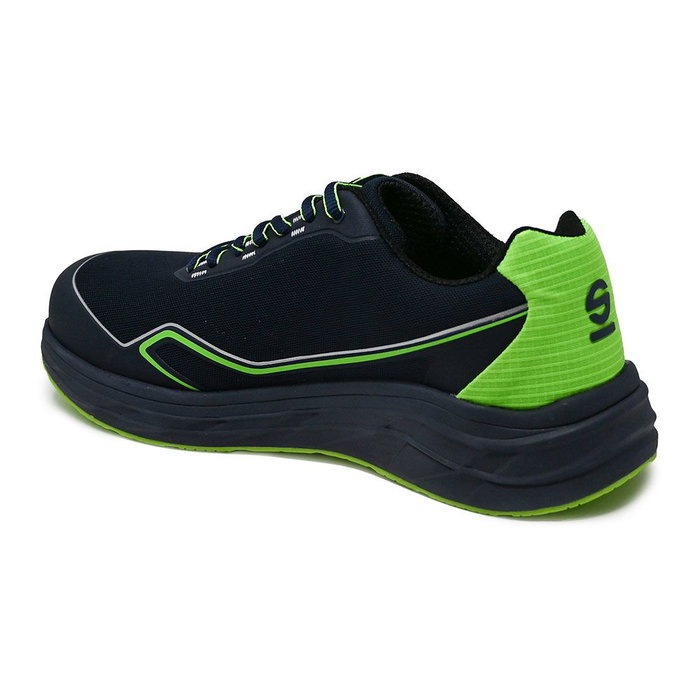Sparco Calzado de Seguridad Impulse ESD S1PS Azul Marino / Verde Flúor Talla 44