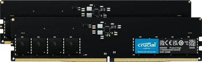 Crucial Kit de Memoria RAM DDR5 32 GB (2 x 16 GB) 4800 MHz CL40 CT2K16G48C40U5
