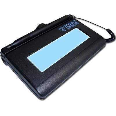 Topaz SignatureGem LCD 1x5 - Tableta de captura de firmas biométricas con pantalla LCD retroiluminada - USB HID