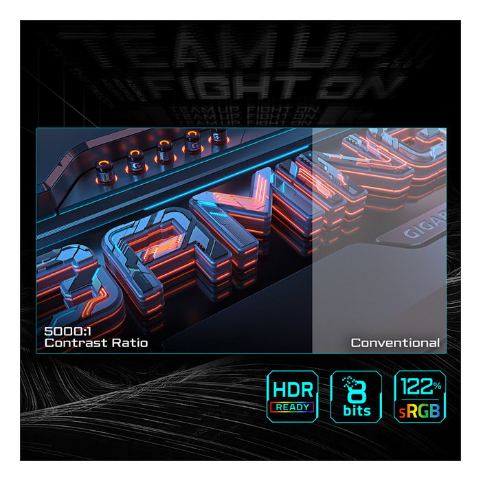 Gigabyte GS27QCA Monitor Curvo Gaming 27 pulg QHD 180Hz 1ms Gigabyte GS27QCA Monitor Curvo Gaming 27 pulg QHD 180Hz 1ms