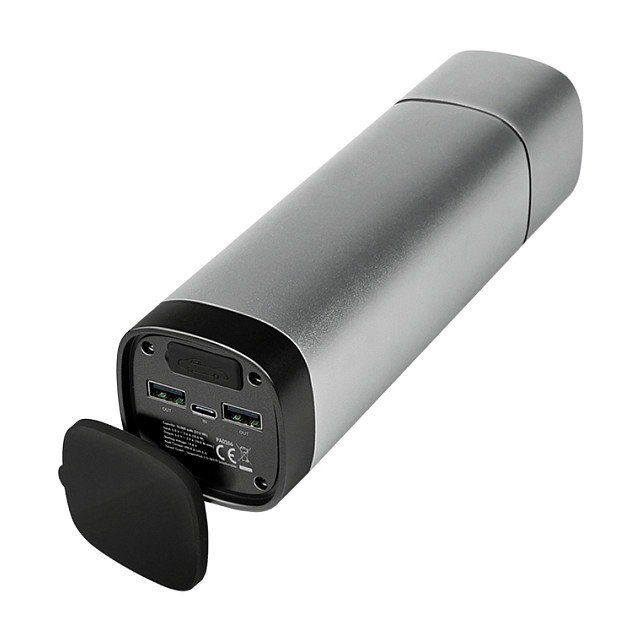 LogiLink Car Jump Starter y Power Bank móvil de 10.000 mAh con linterna