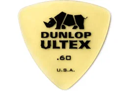 DUNLOP Pack de 6 Púas Ultex Triangle Amber - 0.60 mm