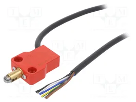 CROUZET Interruptor de fin de carrera con roldana metálica Ø10mm NO + NC